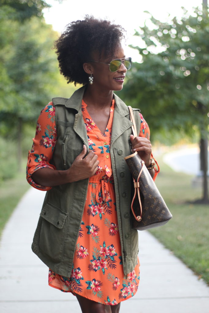 Green Cargo Vest Vida Fashionista